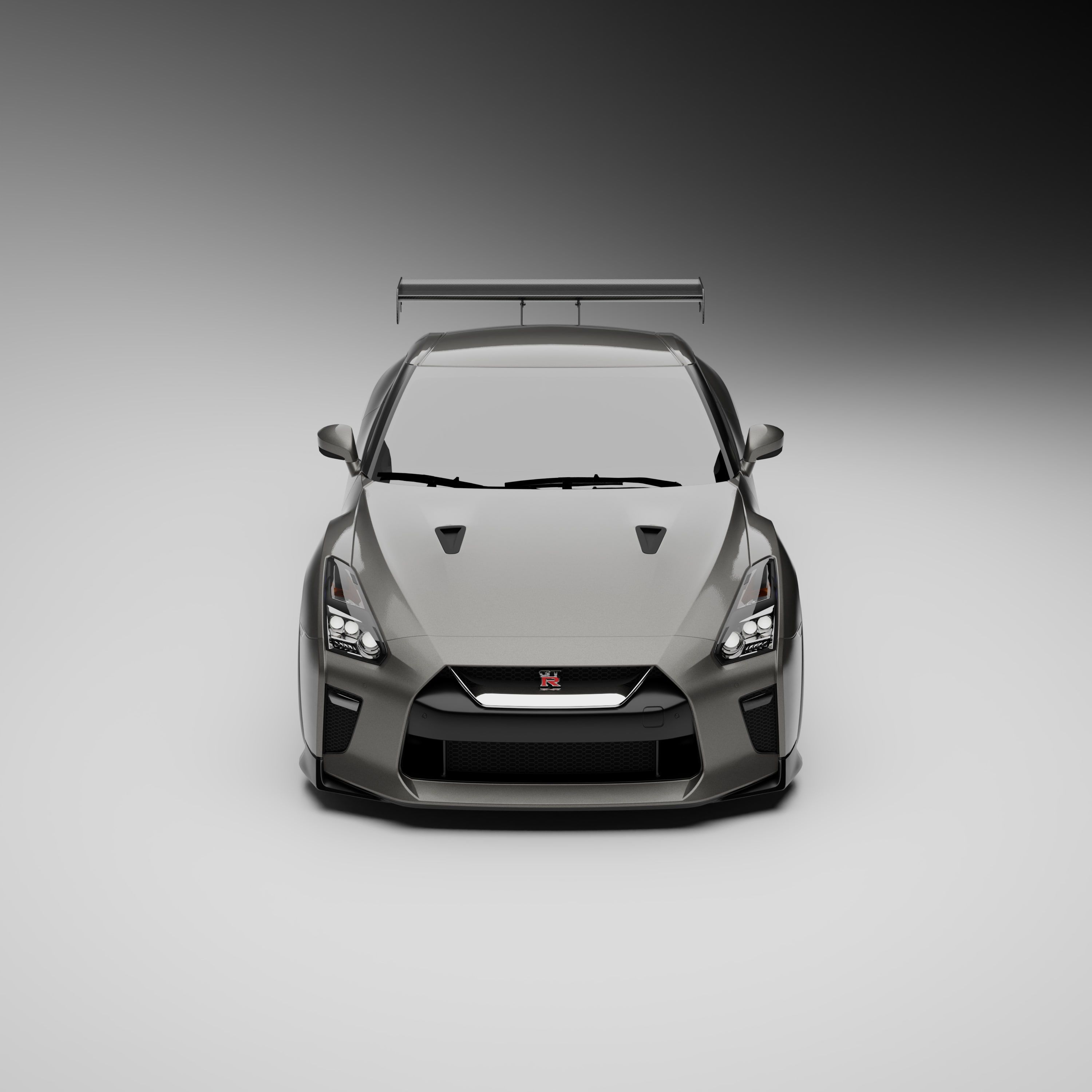 Nissan® GT-R Carbon fiber single element wing - Image 7